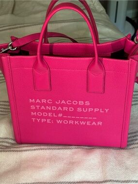 Marc Jacobs Hot Pink Standard Supply Tote